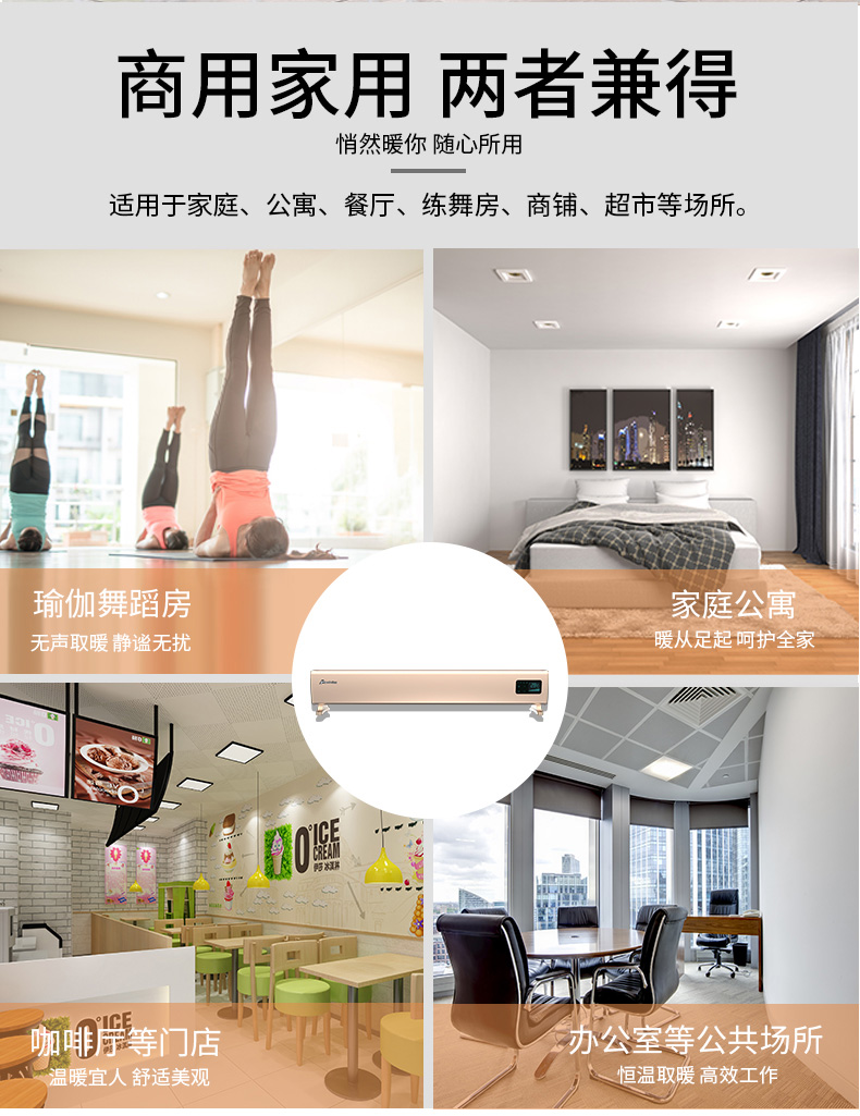商用家用，兩者兼得