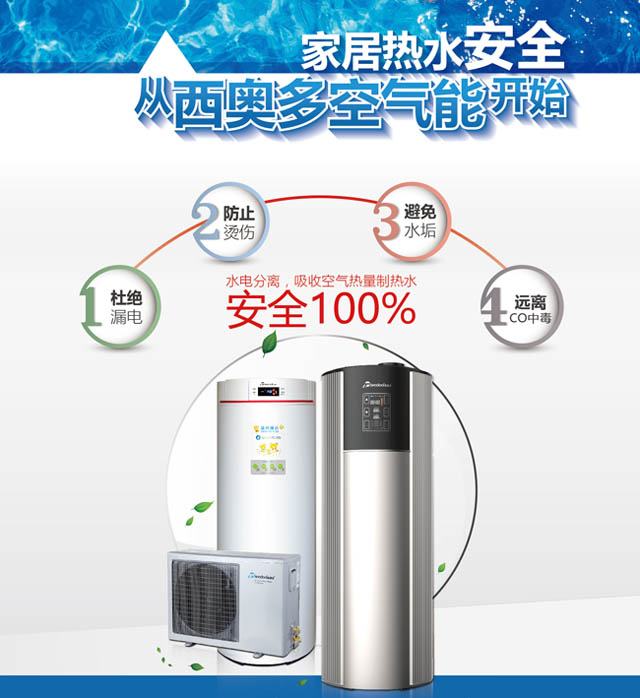 家居熱水安全，從西奧多空氣能開始