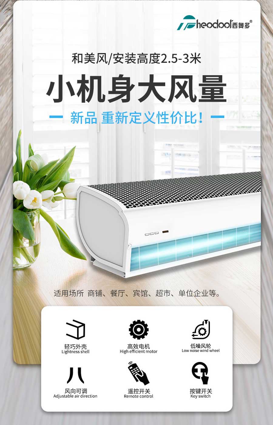和美風(fēng)，小機身大風(fēng)量